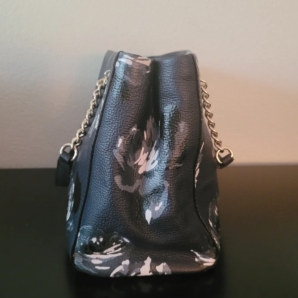 Kate Spade Briar Lane Night Rose Meena Satchel - Picture 5 of 13